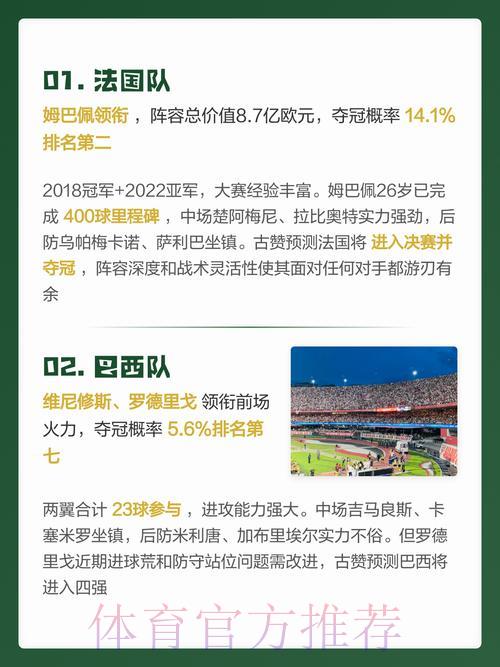 轻松掌握2026世界杯预测的制胜秘籍 轻松掌握2026世界杯预测的制胜秘籍